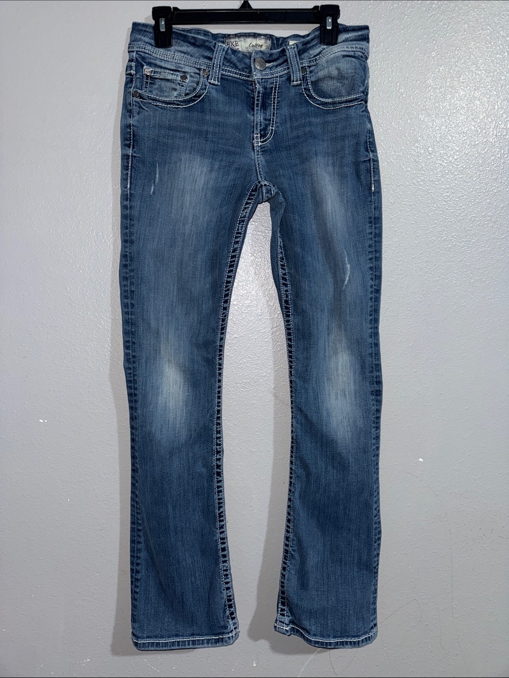 BKE Women's Medium Blue Bootcut Jeans